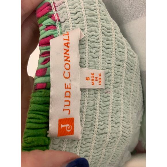 Jude Connally Sundress Midi Dress Women’s Small Floral Lace Beach Party - Picture 4 of 6